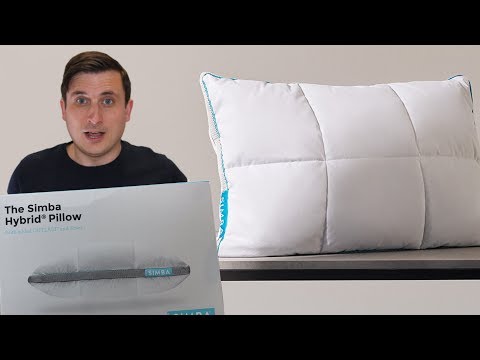 Unboxing the Simba Hybrid Pillow with OUTLAST and Down