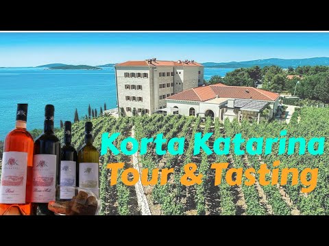 Korta Katarina - winery tour & tasting (French Chateau in Croatia?)