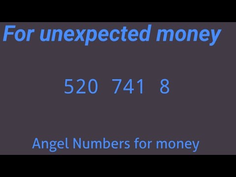Grabovoi numbers for unexpected money / Immediate solutions 520 741 8