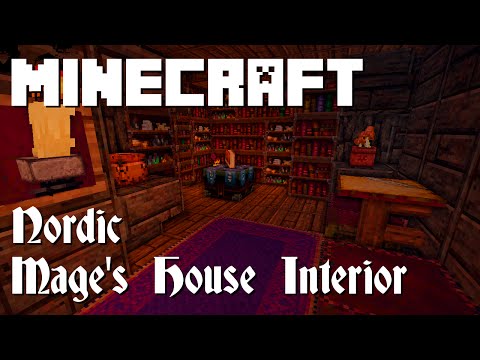 Minecraft: Mage's House Interior