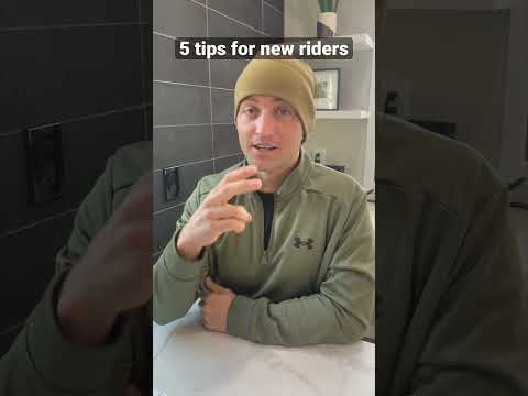 5 Tips For New Riders