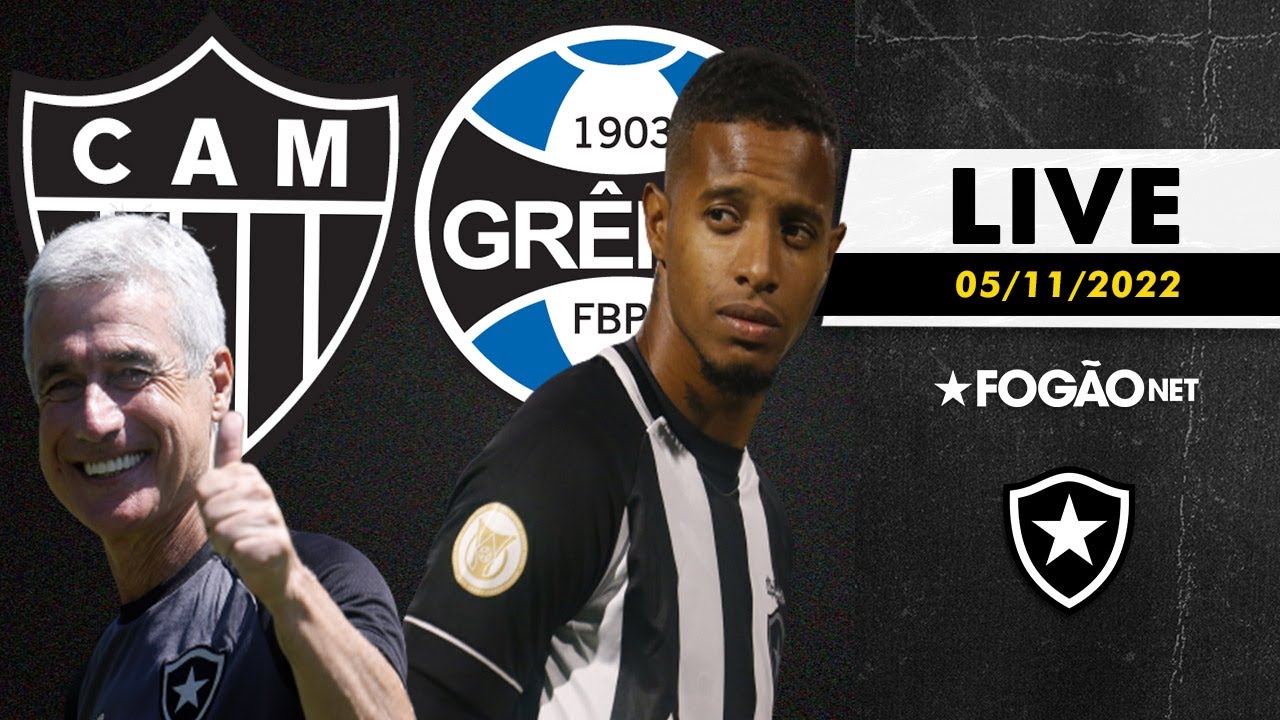 LIVE | Jejum contra o Atlético-MG, interesse do Grêmio em Tchê Tchê  e as últimas notícias do Botafogo