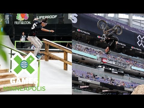 Women’s Skateboard Street & Men’s BMX Dirt Qualifiers: FULL BROADCAST | X Games Minneapolis 2018