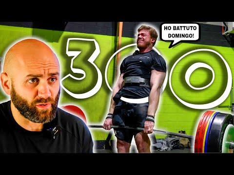 I LOST TO A STREETLIFTER - MATTEO MARZOLLA DEADLIFTS 300 KG REGULAR!!