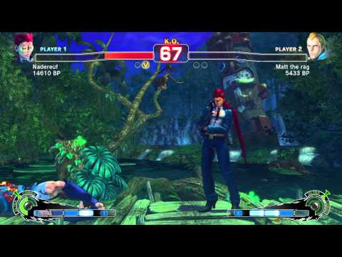 SSF4 Ranked Europe: Nadereuf (Viper) VS Matt the rag (Abel)