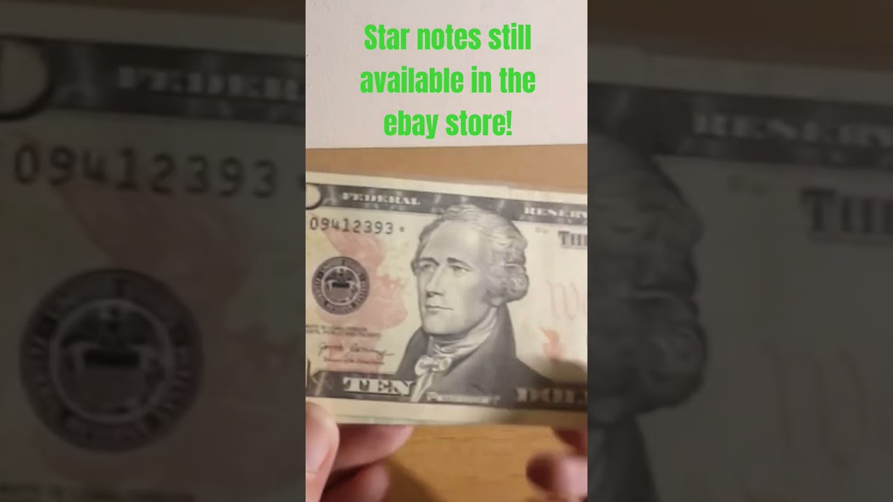 Star Note's still available in the ebay store! #usa #starnote #cash #money #collection