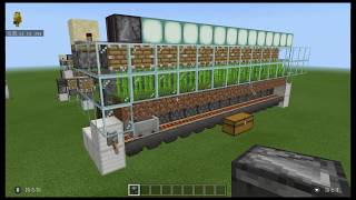 【統合版】ぜろてっくサトウキビ回収機 【骨粉不要】 1.12まで 1.14で復活