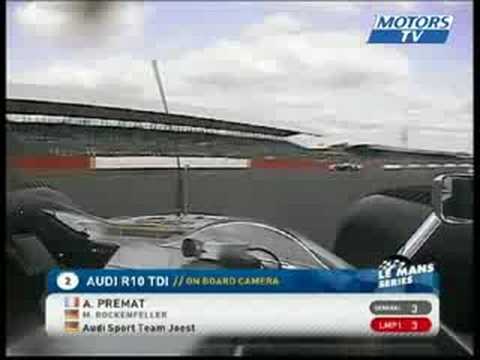 Le Mans Series: Onboard Audi action at Silverstone