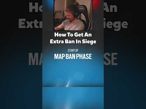How To Get An *EXTRA BAN* In siege - #r6 #shorts