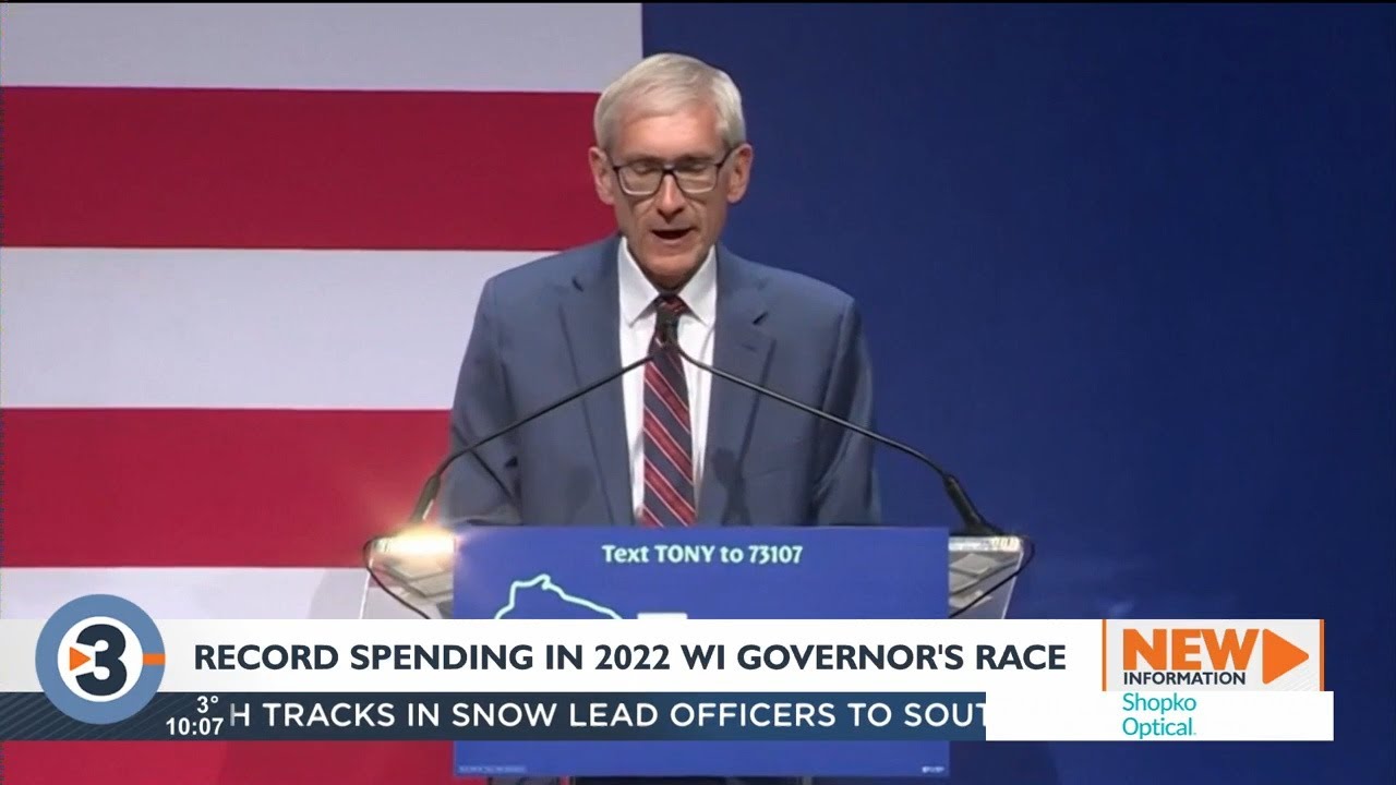 Spending in Wisconsin governor's race shatters record