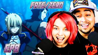 GET RID OF HIM!! | Fate/Zero Episode 8 BLIND REACTION