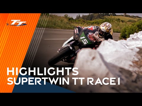 HIGHLIGHTS: Metzeler Supertwin TT Race 1 | 2025 Isle of Man TT Races
