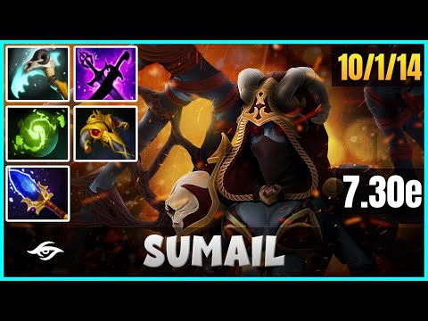 SECRET.SumaiL Queen of Pain SECRET vs TSPIRIT Patche 7.30e | Dota 2 Full Match Gameplay