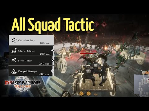 Chariot Charge?! All Squad Tactic in Dynasty Warriors Origins