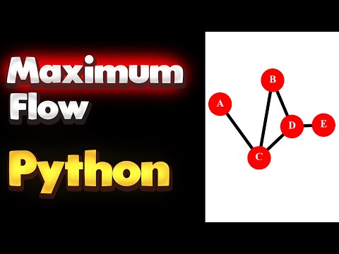 How To Solve Maximum Flow Problem In Python Using Networkx