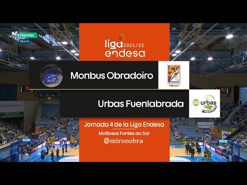 J4 T21/22 Monbus Obradoiro Vs Urbas B.Fuenlabrada
