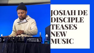 Josiah De Disciple teases new music