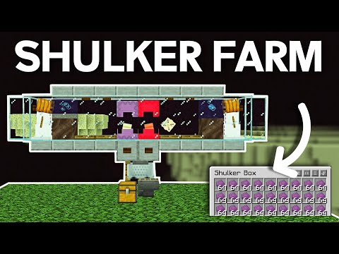 Insane Minecraft Shulker Dupe Farm! Must See!