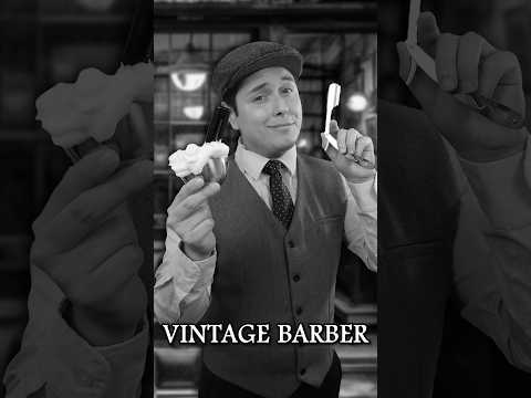 1950’s Authentic Haircut & Shave ???? | #ASMR