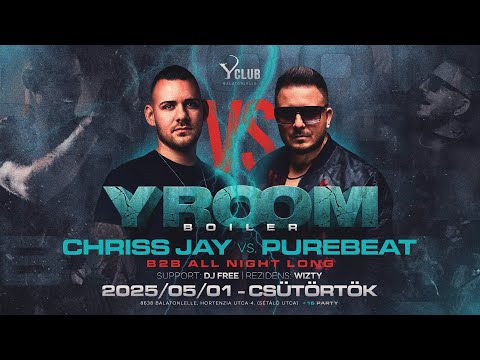 Purebeat F2F Chriss Jay - Balatonlelle Y Club (2025.05.01. )