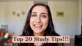 How I Do Well in School: Top 20 Study Tips!!