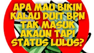 Semak no ic duit kwsp bsn masuk akaun