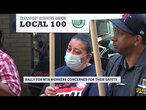 Transit workers discuss unsafe work conditions