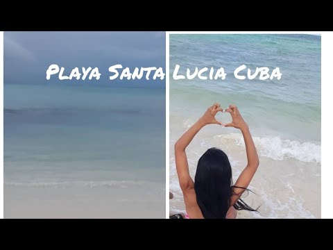 Playa Santa Lucía Cuba , turismo 🇨🇺