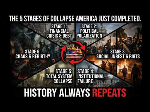The 7-Stage Pattern of Empire Collapse -- America Just Completed Stage 5