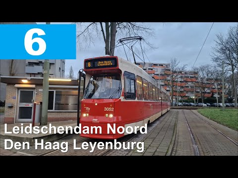 HTM lijn 6: Leidschendam Noord - Den Haag Leyenburg | HTM 3052 | 2025