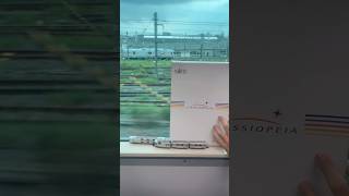 カシオペアの模型と尾久に止まってたカヤ27の並び