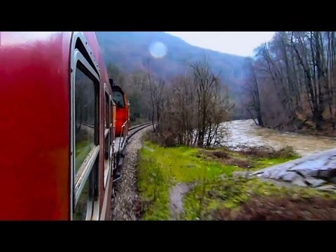 Calatorie cu un tren clasic prin Lunca si Defileul Crisului Repede (06 04 2013)
