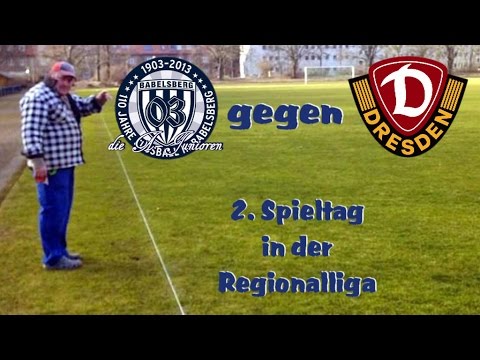 1. Spiel der A-Junioren - gegen die U19 von der SG Dynamo Dresden