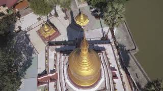 preview picture of video 'Pathein Lawka Nandar Pagoda Update ေလာကနႏၵာေစတီေတာ္ျမတ္ႀကီးအား ေ႐ြသကၤန္းကပ္လွူၿပီး'
