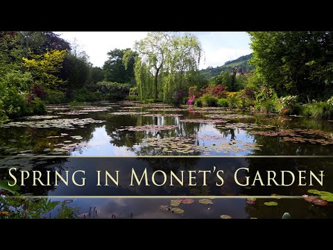 Spring in MONET'S GARDEN - Giverny, France, by Dean and Dudley Evenson