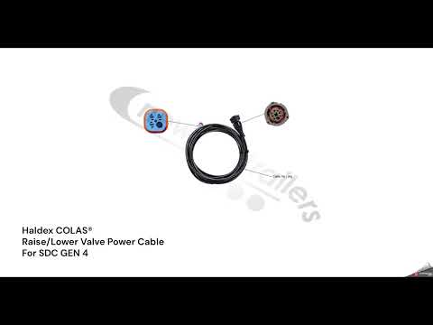 844321070 Haldex COLAS® Raise/Lower Valve Power Cable For SDC GEN 4