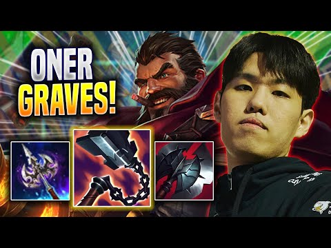 ONER IS SO GOOD WITH GRAVES! - T1 Oner Plays Graves JUNGLE vs Ekko! | Preseason 2023