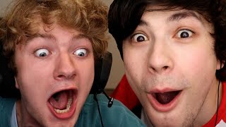 Georgenotfound and Tommyinnit going INSANE for 8 minutes and 39 seconds