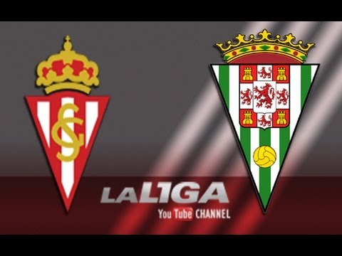 Gol de Carmona (1-0) en el Sporting de Gijón - Córdoba CF - HD