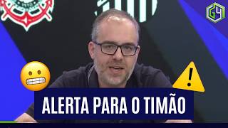 "SANTOS VAI PARA JOGAR CONTRA O CORINTHIANS COMO SE FOSSE UMA FINAL", ALERT
