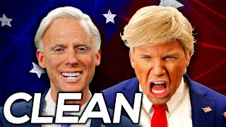 [CLEAN] Donald Trump vs Joe Biden. Epic Rap Battles Of History