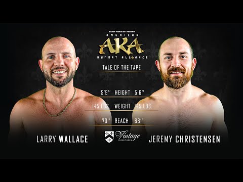 AKA 37 Bout 8 Jeremy Christensen vs Larry Wallace