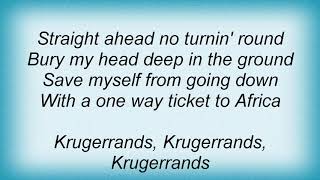 Sweet - Krugerrands Lyrics