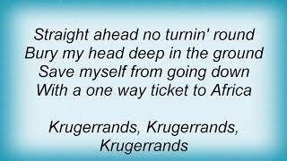 Sweet - Krugerrands Lyrics