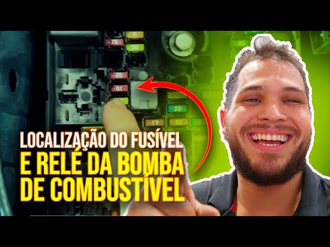 Location of the FUEL PUMP fuse and relay Chevrolet Onix Prisma Spin Cobalt