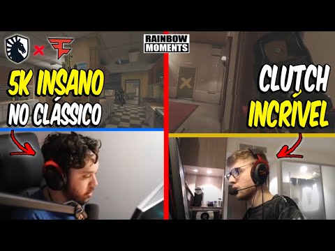 NESK FAZENDO 5K INSANO CONTRA FAZE, CLUTCH ABSURDO DO ALEM4O E MAIS - MELHORES MOMENTOS BR6