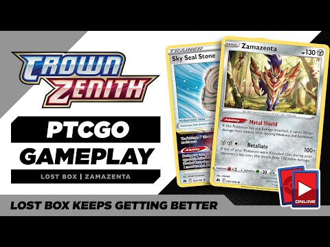 Lost Box Just Got Some New Toys from Crown Zenith [PTCGO]