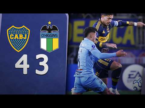 GANÓ BOCA POR PENALES Y SIGUE CON VIDA EN LA COPA SUDAMERICANA 4-3 A O' HIGGINS