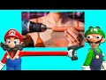 Mario Tries Life Hacks 2 Ft Luigi
