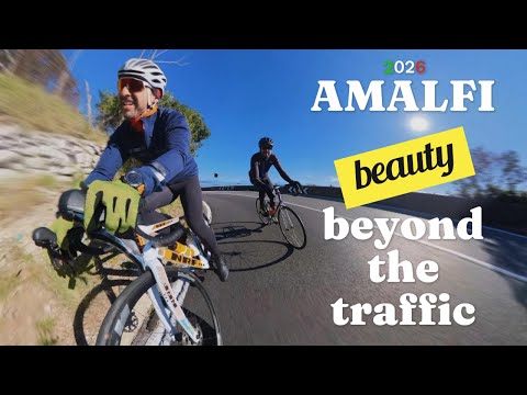 Amalfi, Italy - Cycling Tour 🇮🇹🚴‍♂️4K